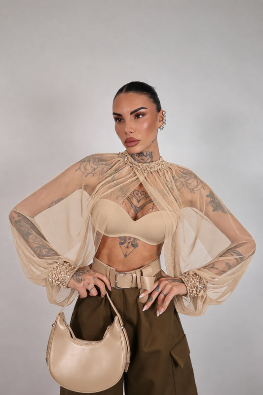 Coprispalle Anita - Beige