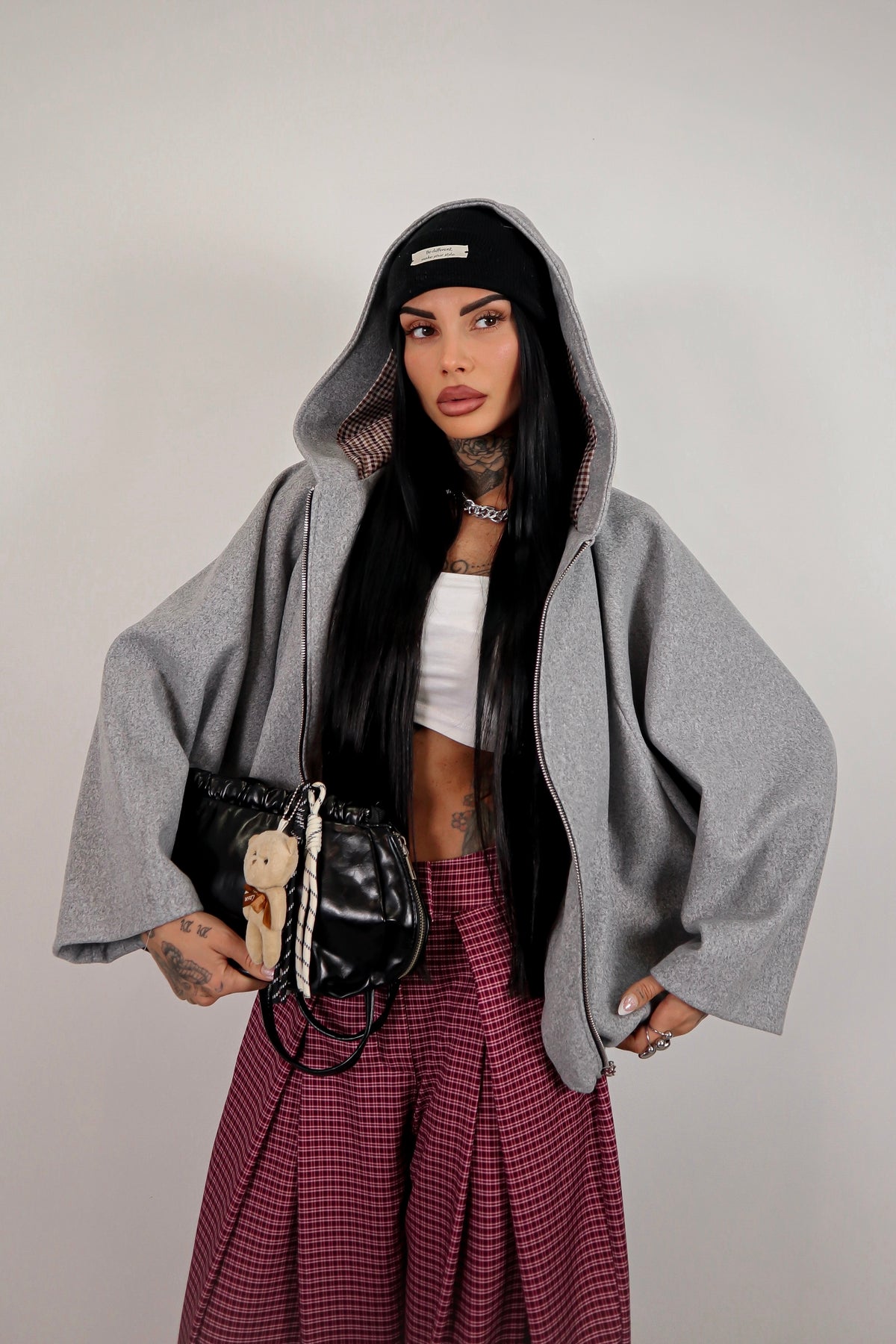 Bomber Skylar - Grigio