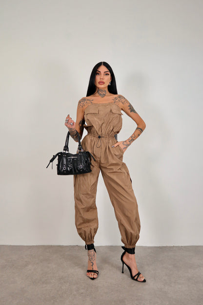 Tuta intera Dakota - Beige