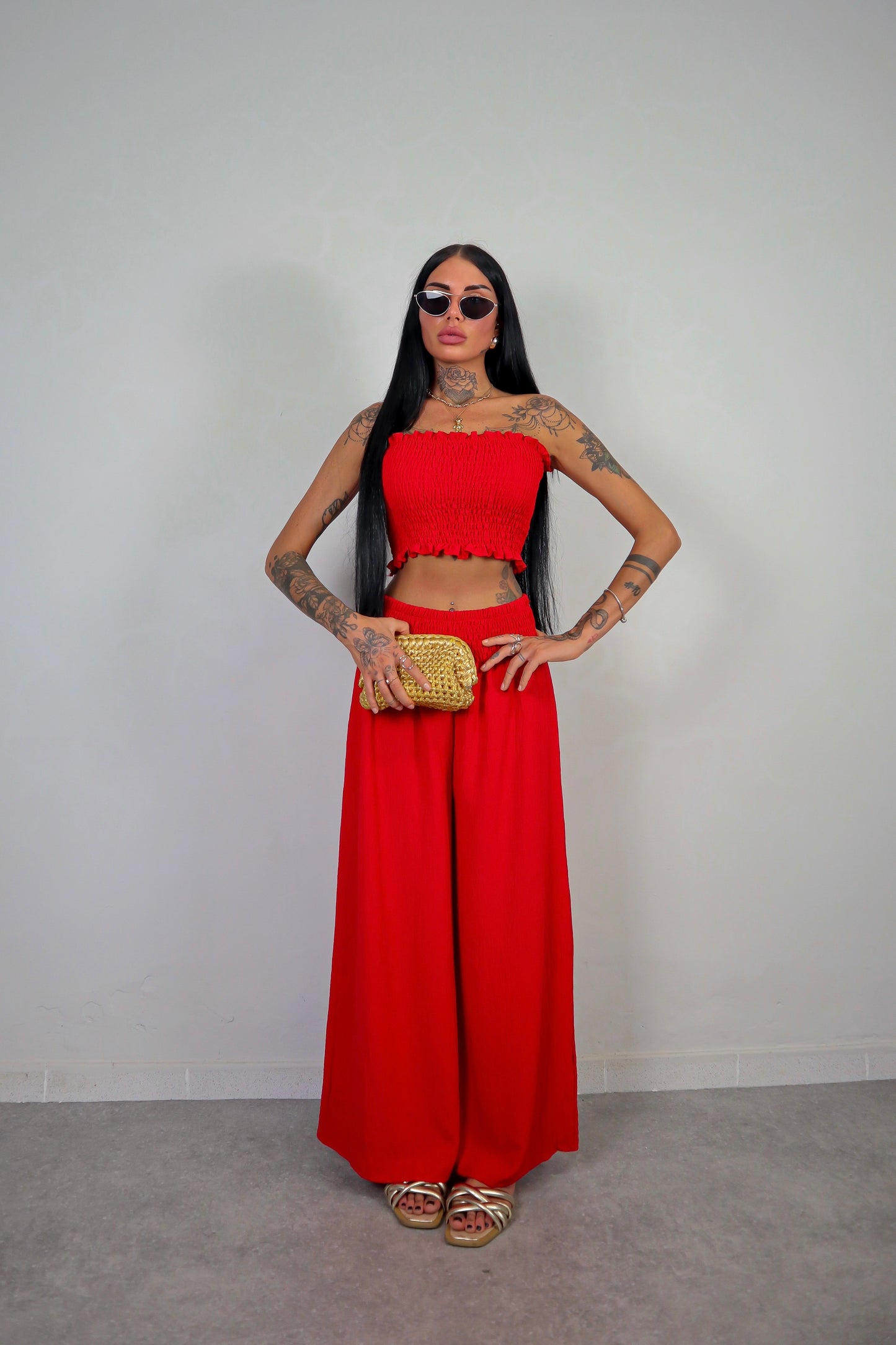 Completo Marilù - Rosso