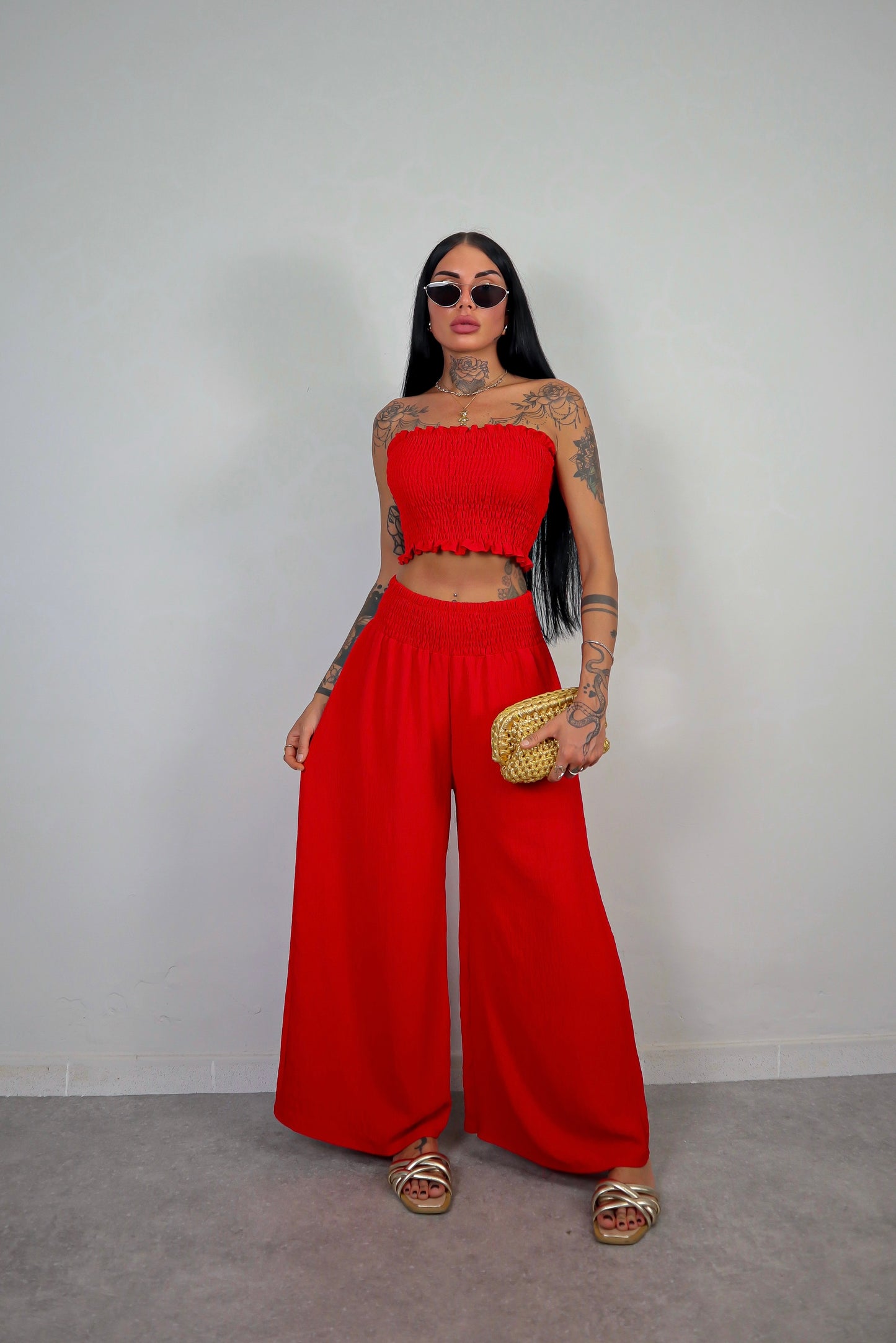 Completo Marilù - Rosso