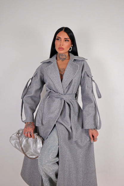 Cappotto Cargo - Grigio