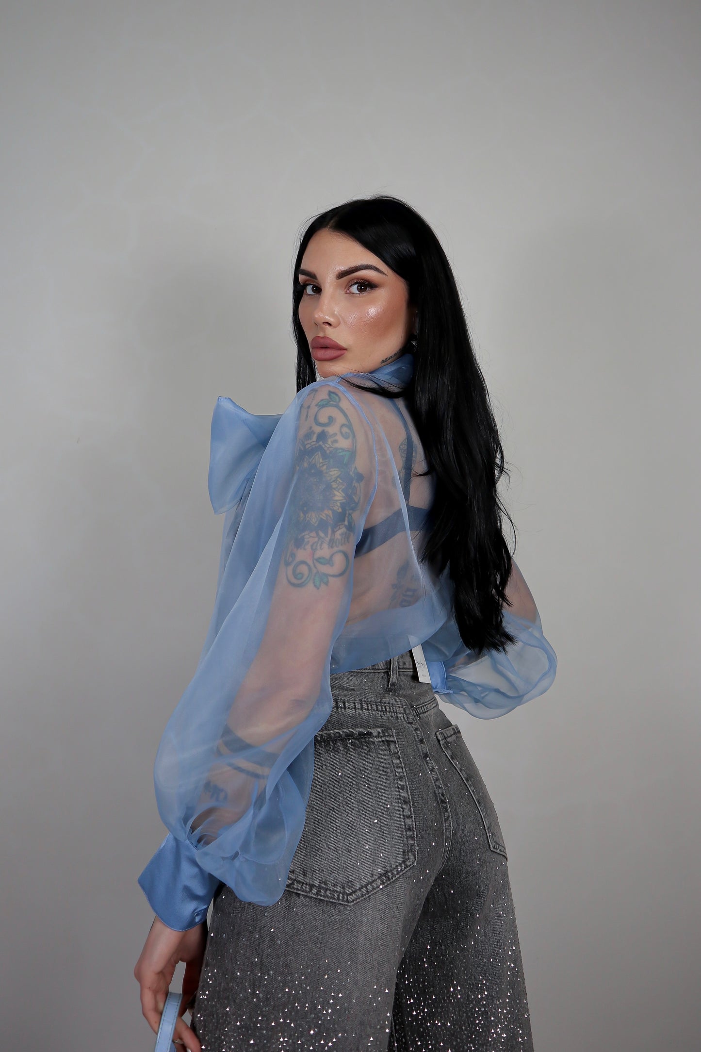 Blusa Fiocco - Celeste
