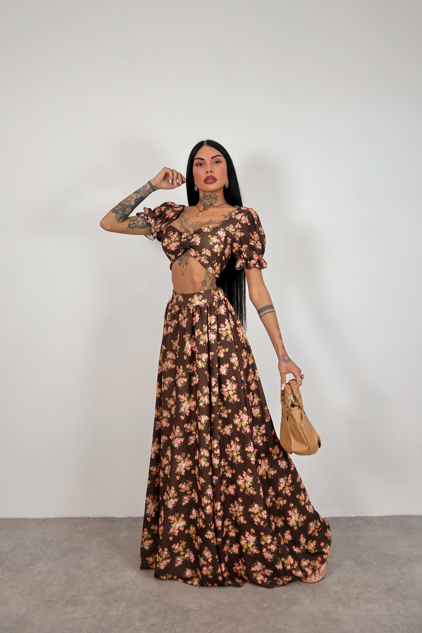 Completo Soledad - Marrone