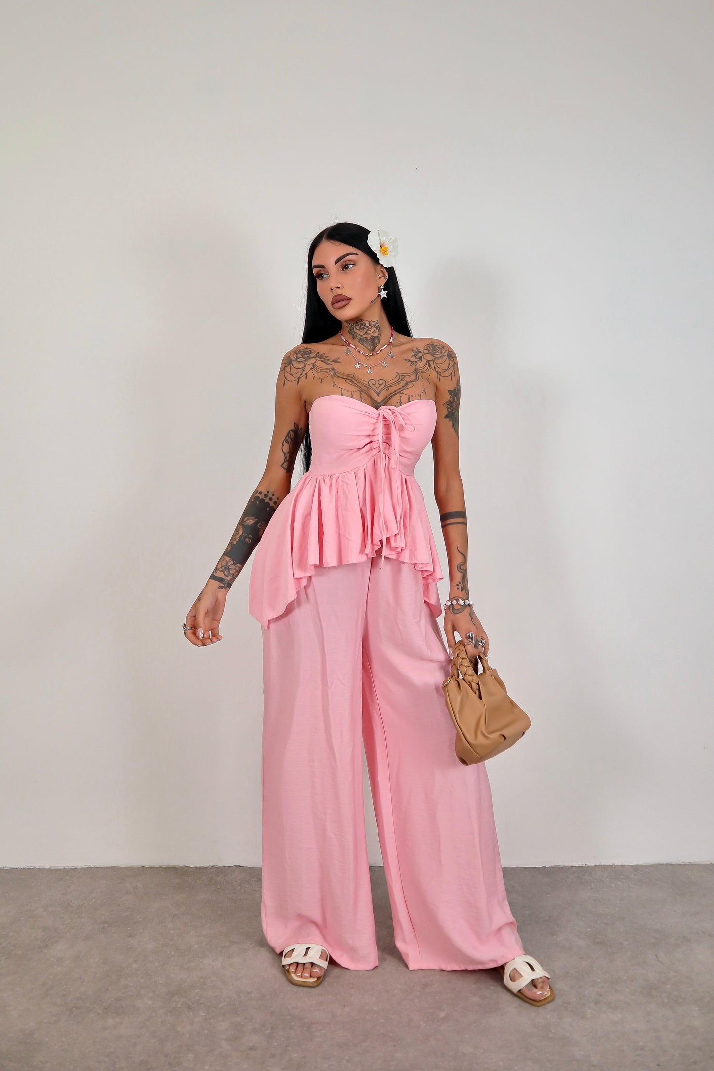 Tuta intera Noelle - Rosa