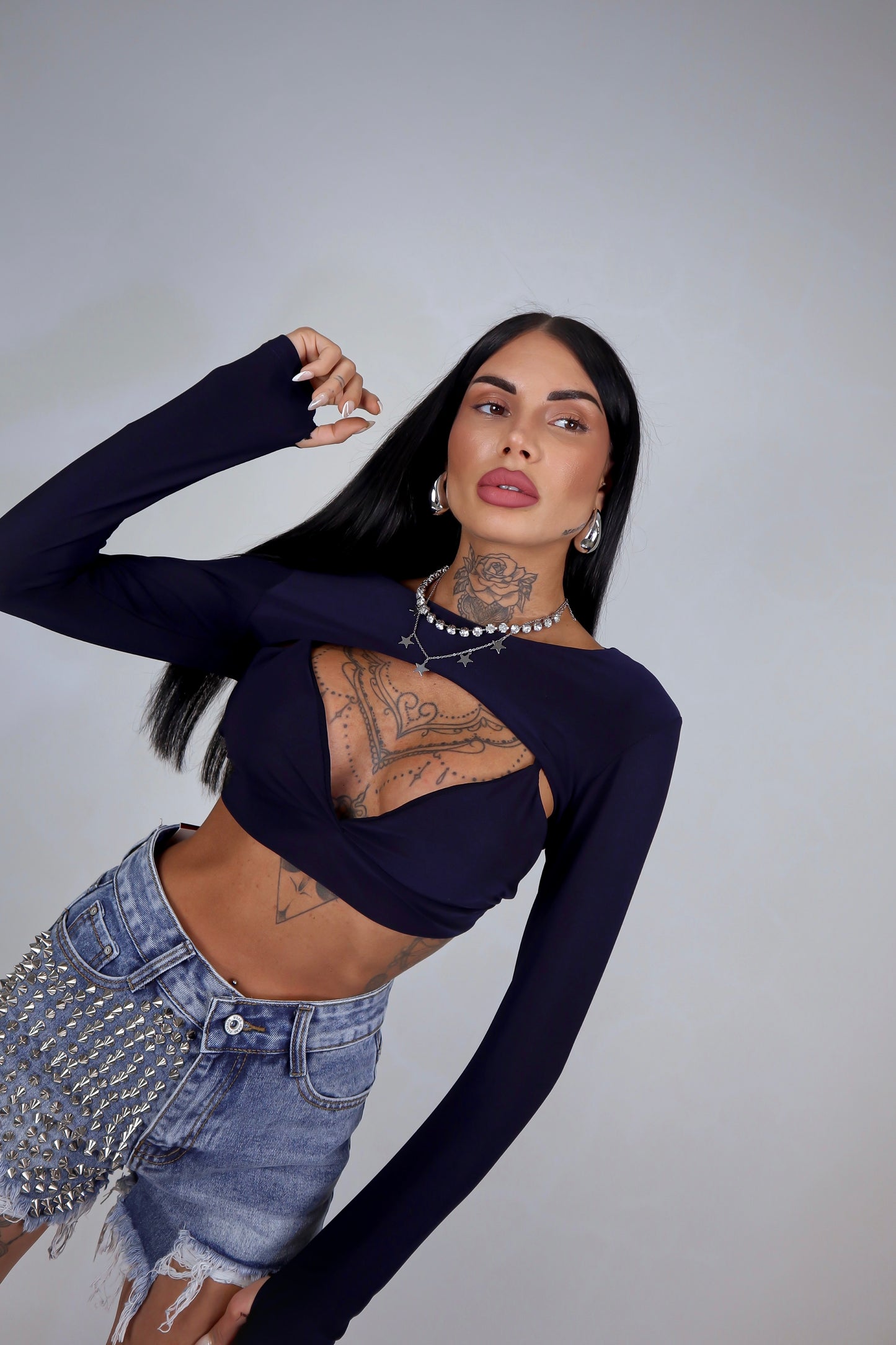 Top Slay - Blu navy