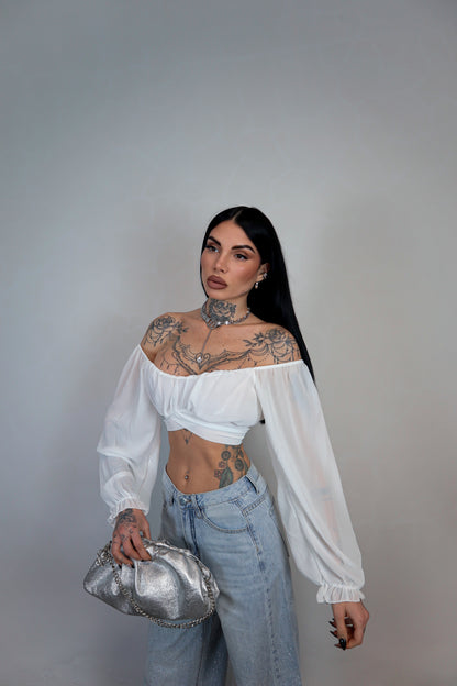 Crop Top Wonder - Bianco