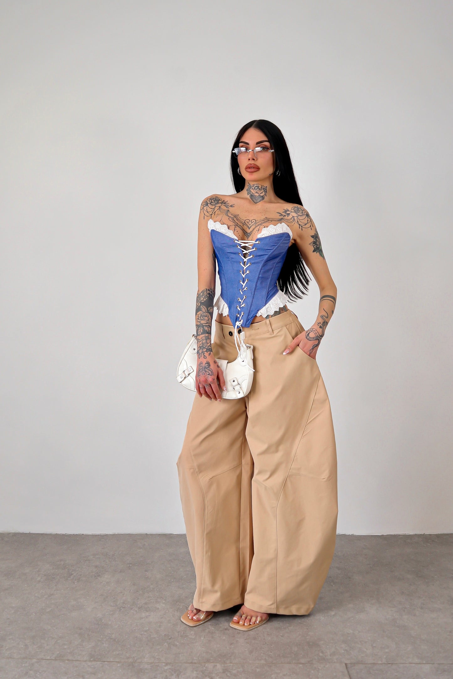 Corpetto denim Lucilla