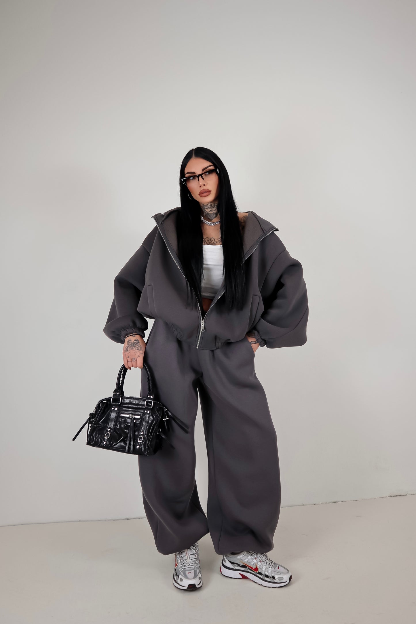 Completo Tuta Kessy - Grigio piombo