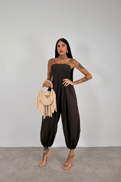 Tuta intera / pantalone Abibi - Marrone