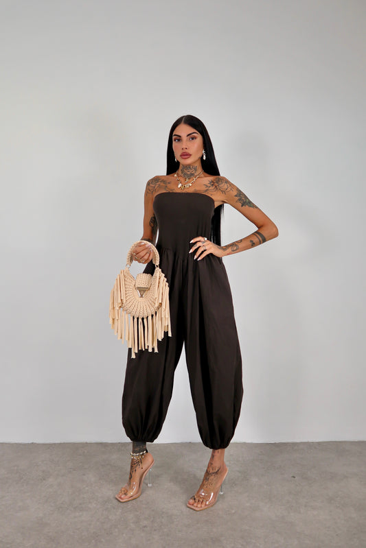 Tuta intera / pantalone Abibi - Marrone