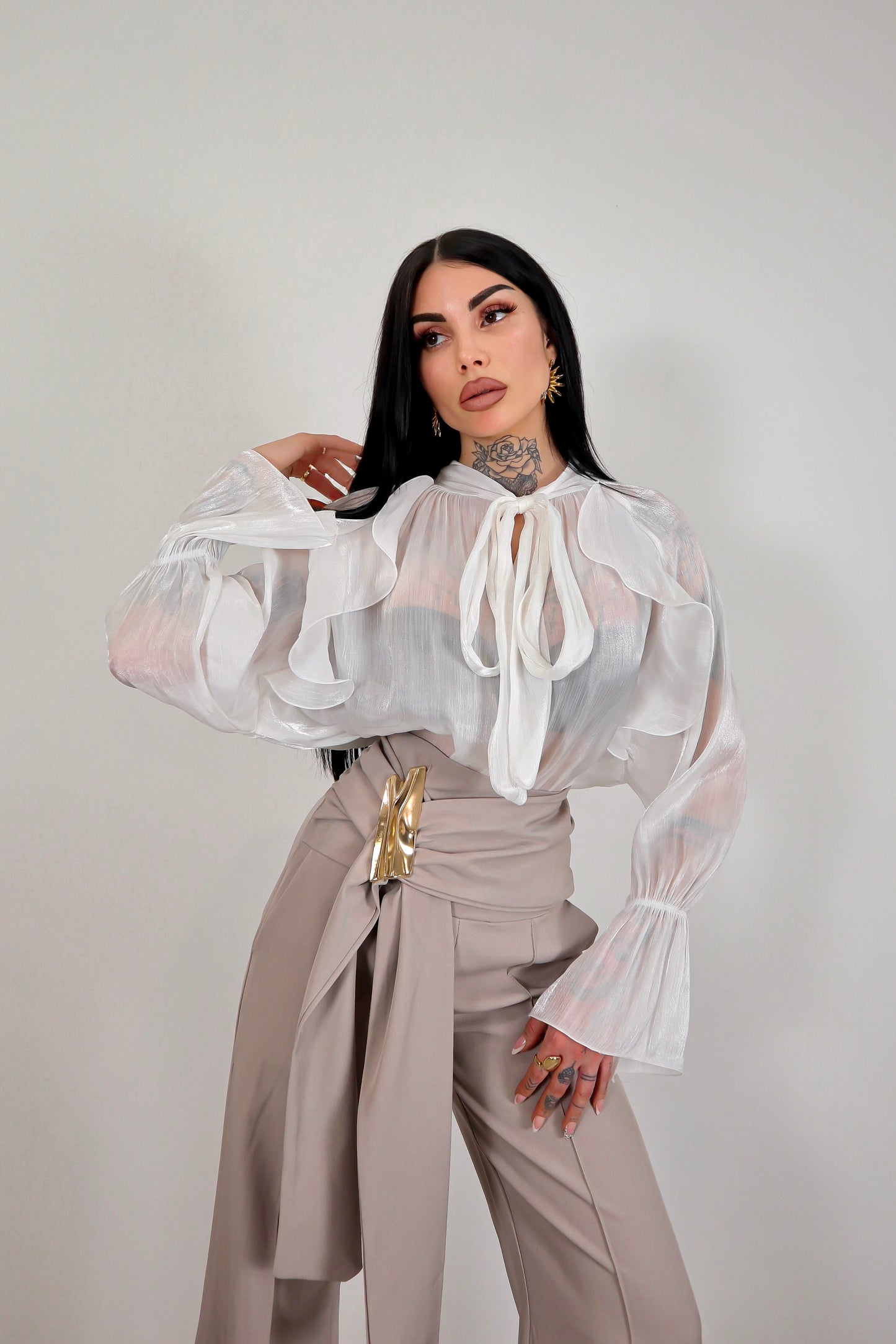 Blusa Fleur - Bianca