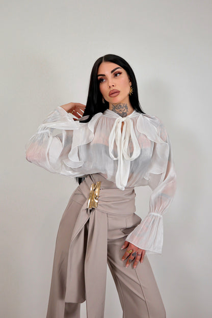 Blusa Fleur - Bianca