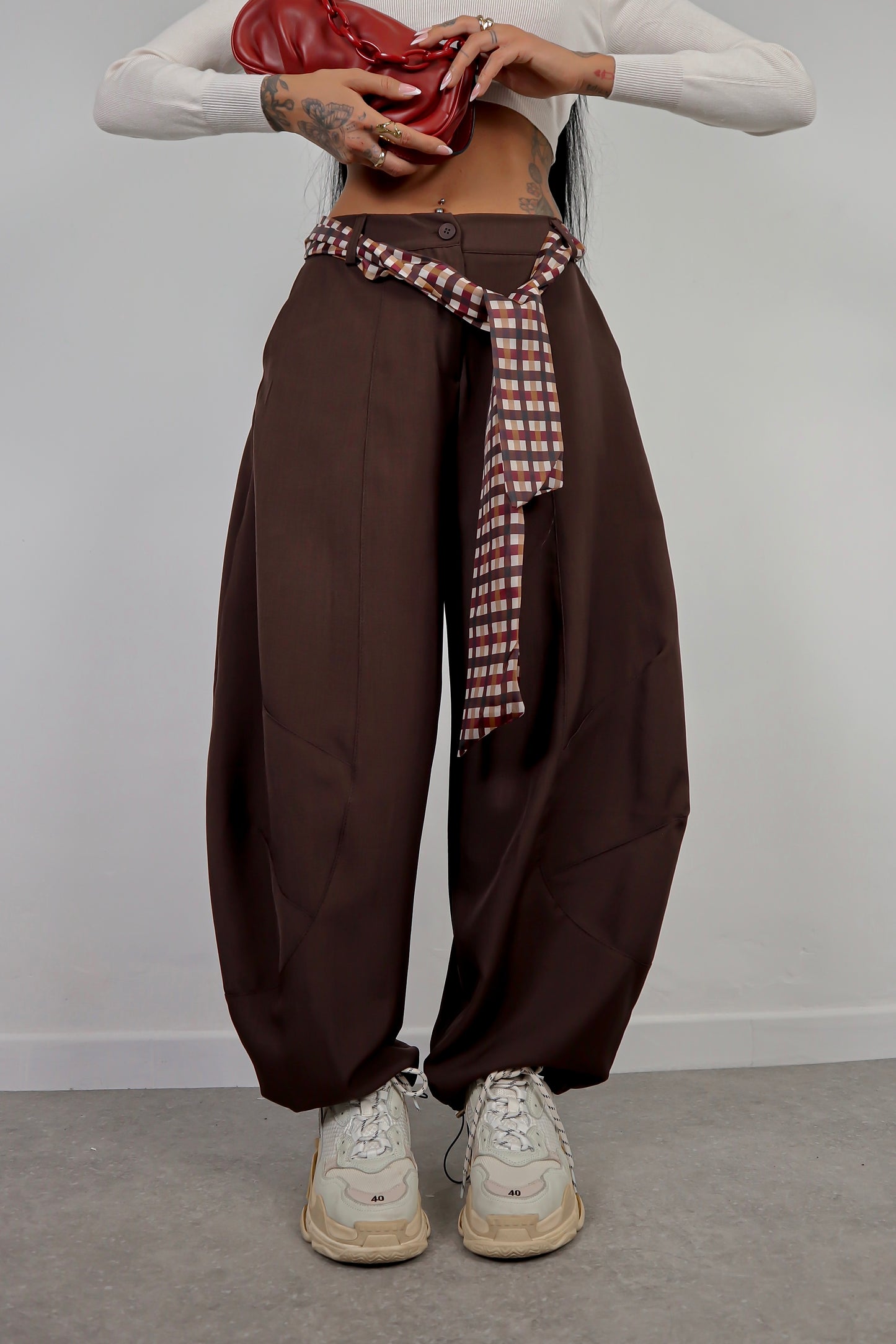 Pantalone Magghy - Marrone