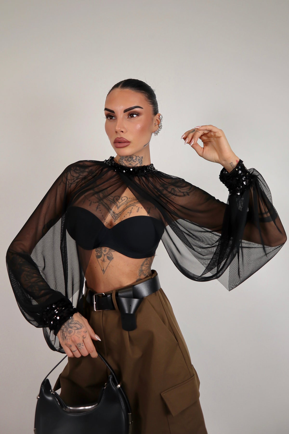 Coprispalle Anita - Nero