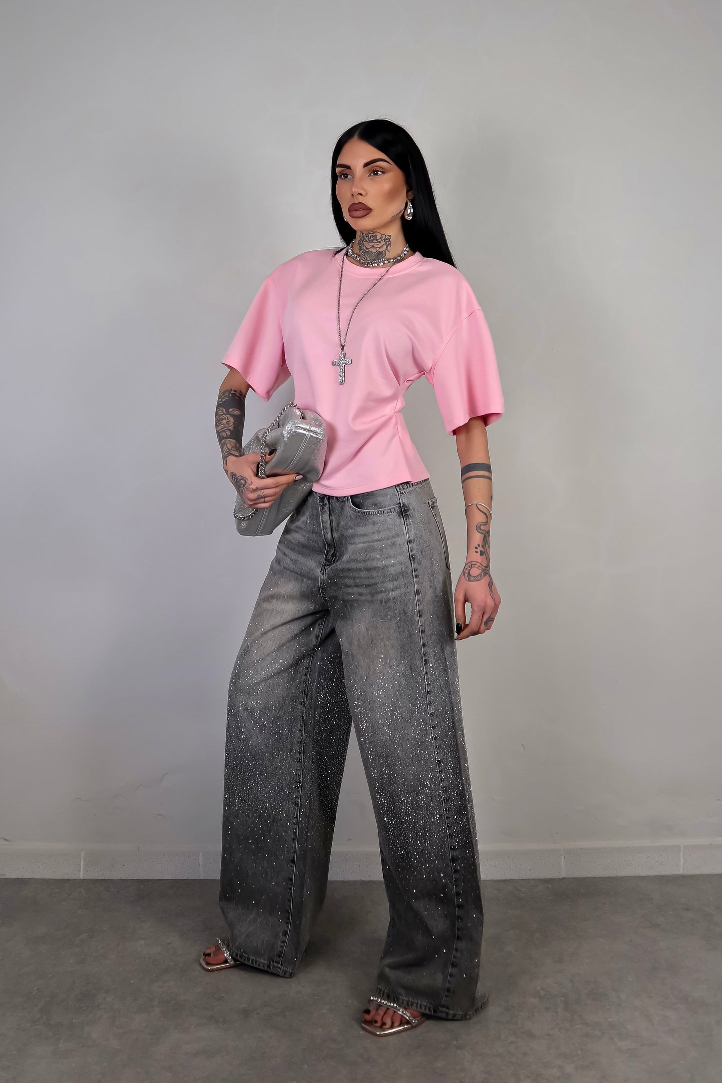Maglia Punto Vita - Rosa