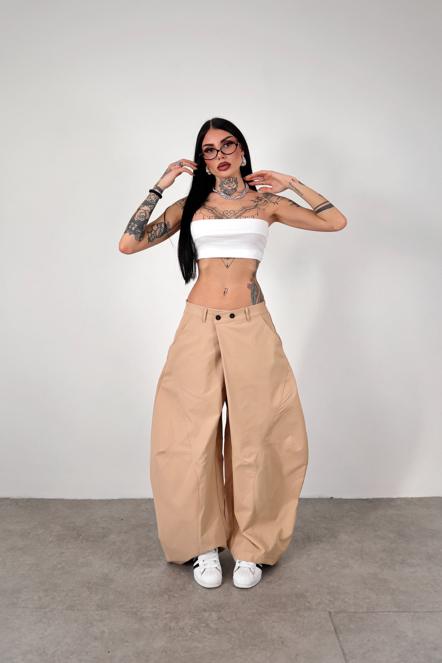 Pantalone balloon Noah - Beige