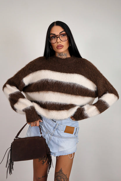 Maglione Wonka - Marrone