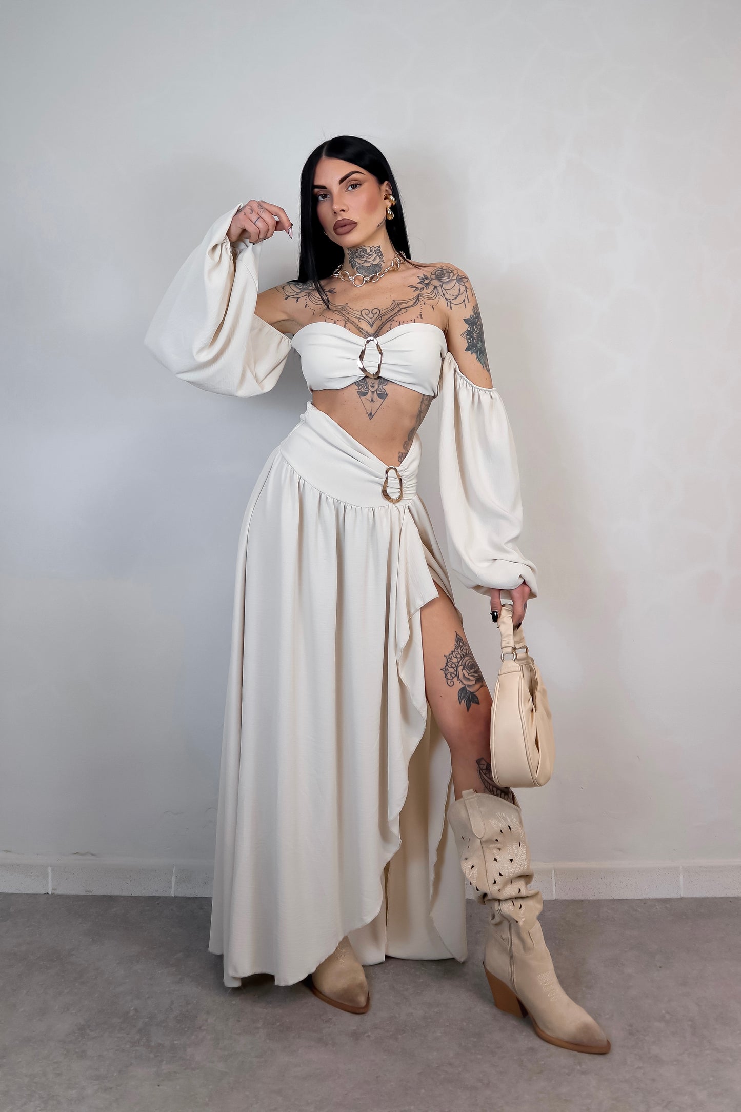 Completo Esmeralda - Beige