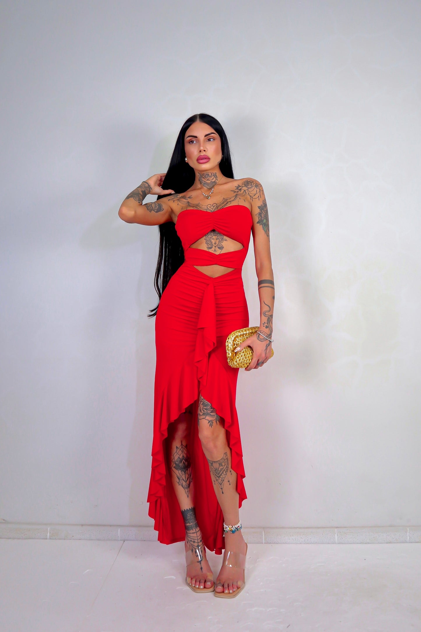 Abito Flamenco - Rosso
