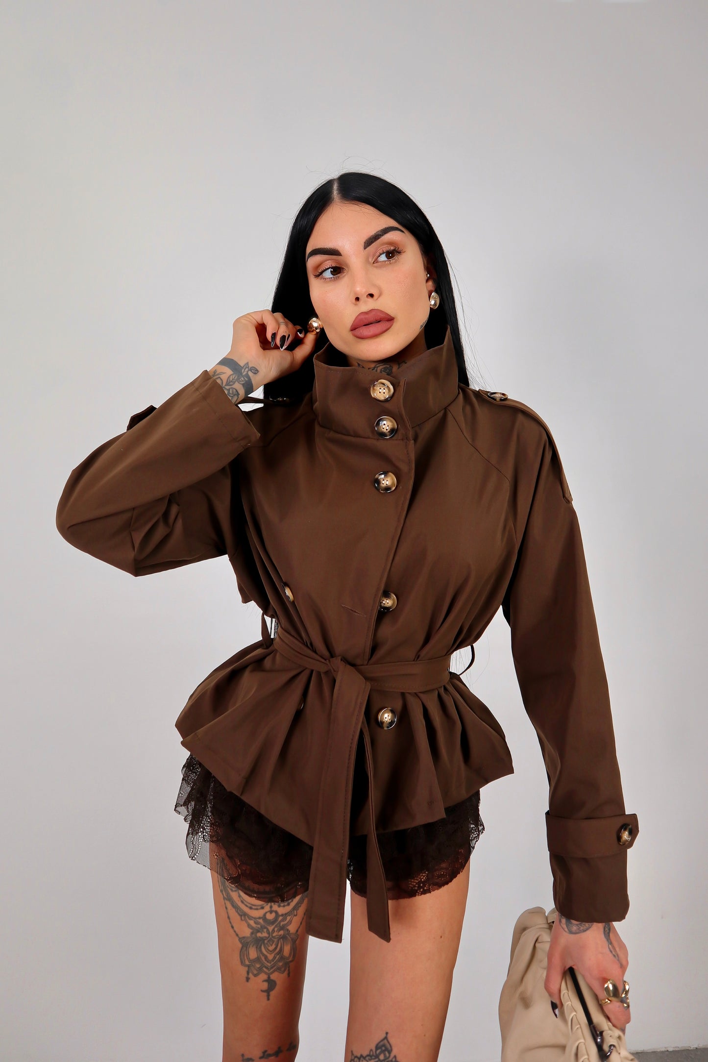 Trench Brooklyn - Marrone
