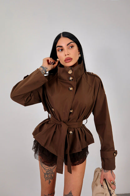 Trench Brooklyn - Marrone