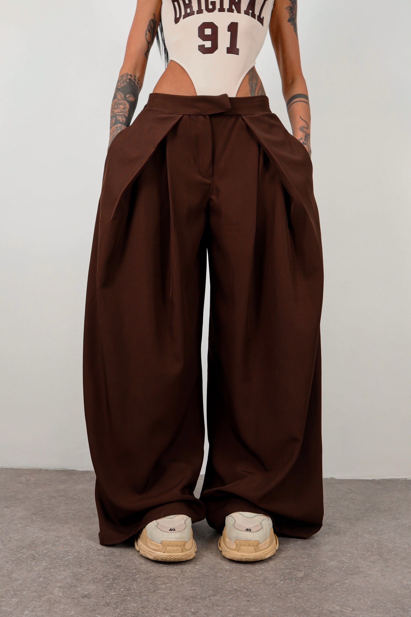 Pantalone Biggest - Marrone