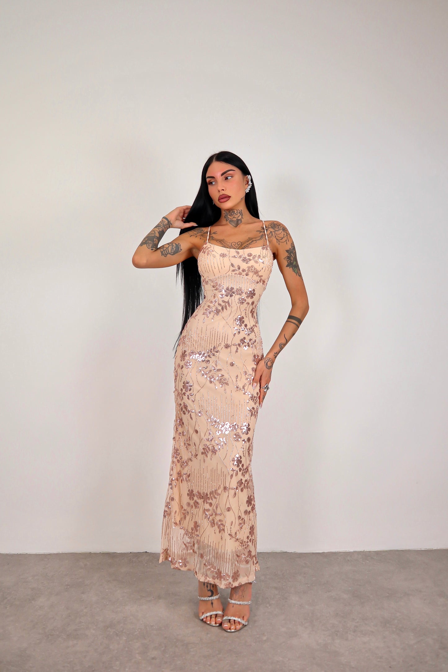 Abito Adeline - Champagne