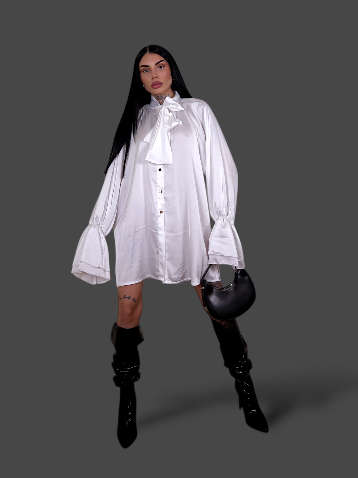 Camicia Over Mozart - Bianco