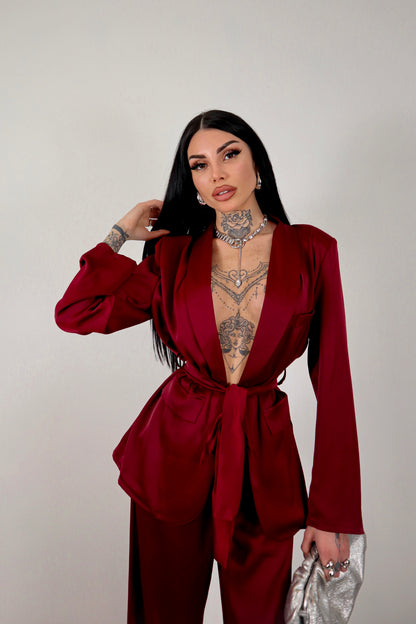 Tailleur Diva - Bordeaux