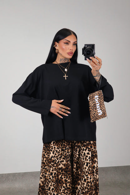 Maglia Long Sleeve - Nero