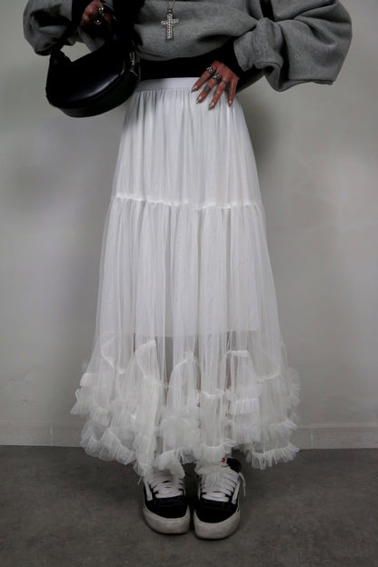 Gonna Tulle Eloise - Bianco