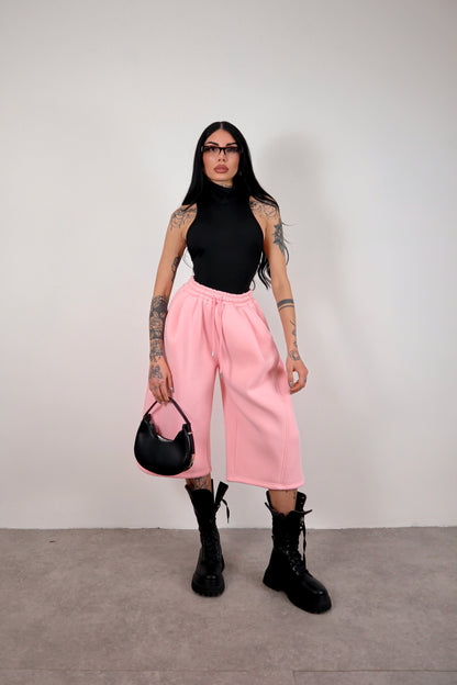 Bermuda Tuta Baggy - Rosa