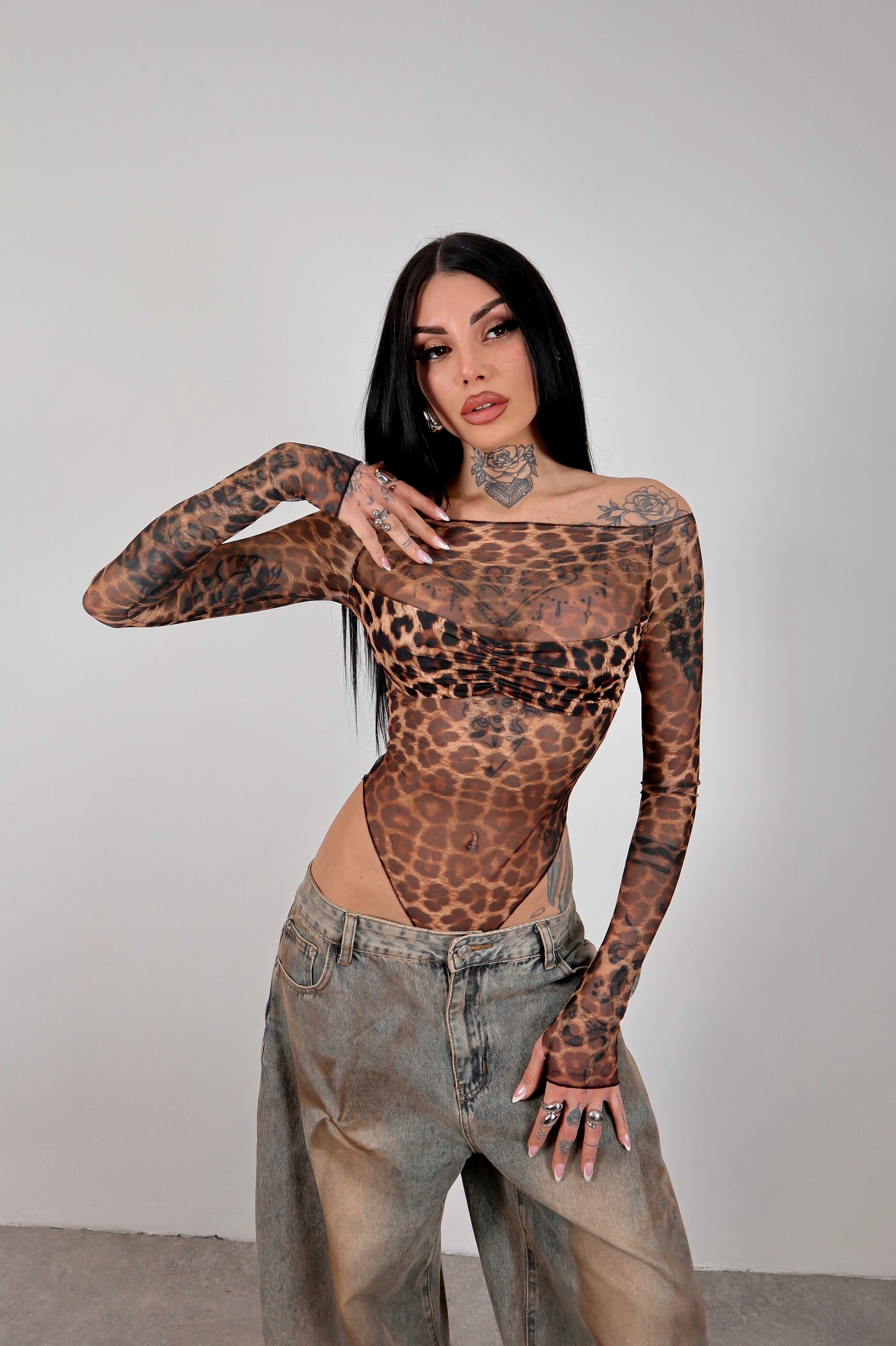 Body Talitha - Leopardato