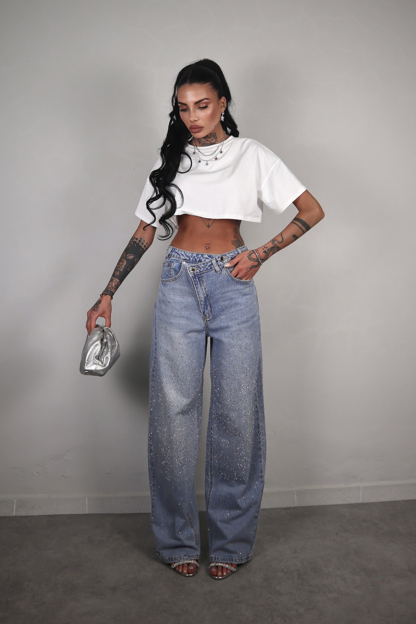 Jeans Brillo Oblique