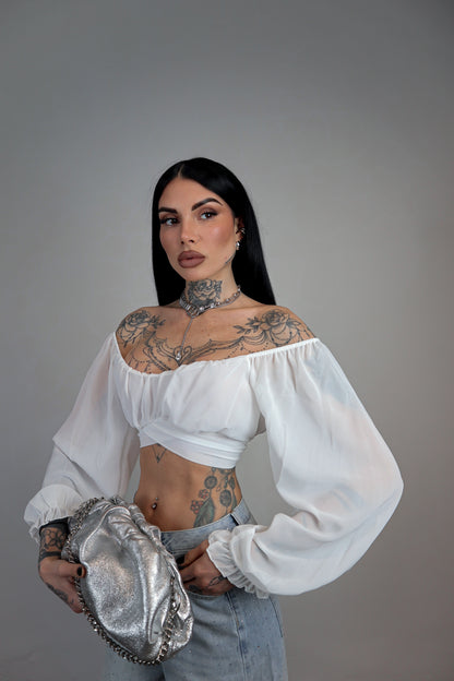 Crop Top Wonder - Bianco