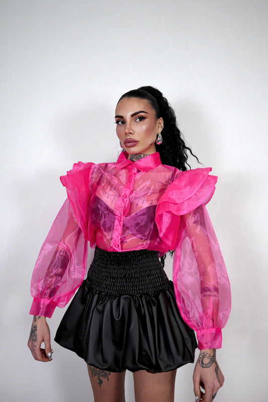 Camicia Iris - Fucsia