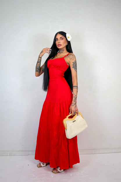 Abito Camilla - Rosso