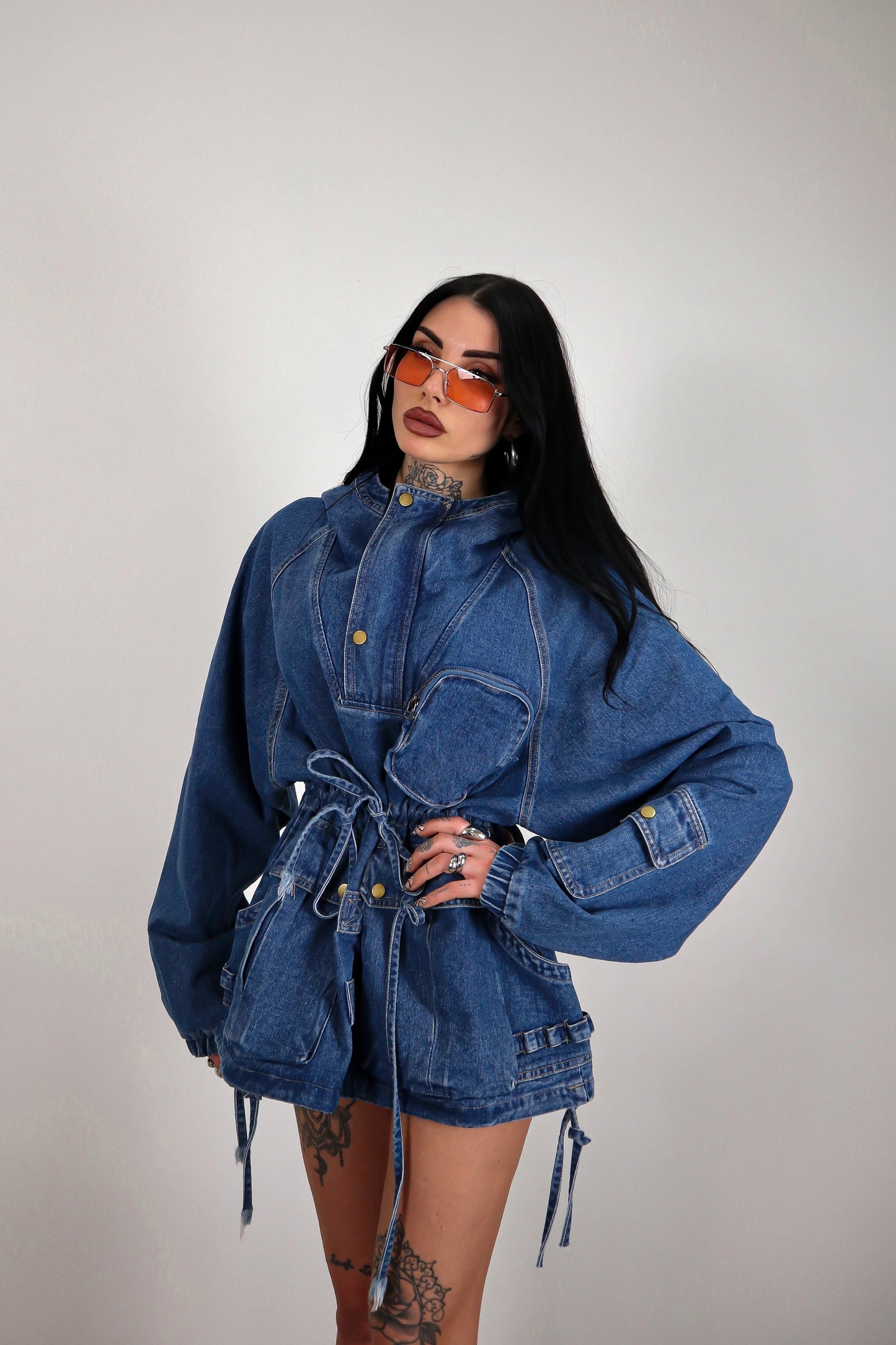Abito Parka Denim