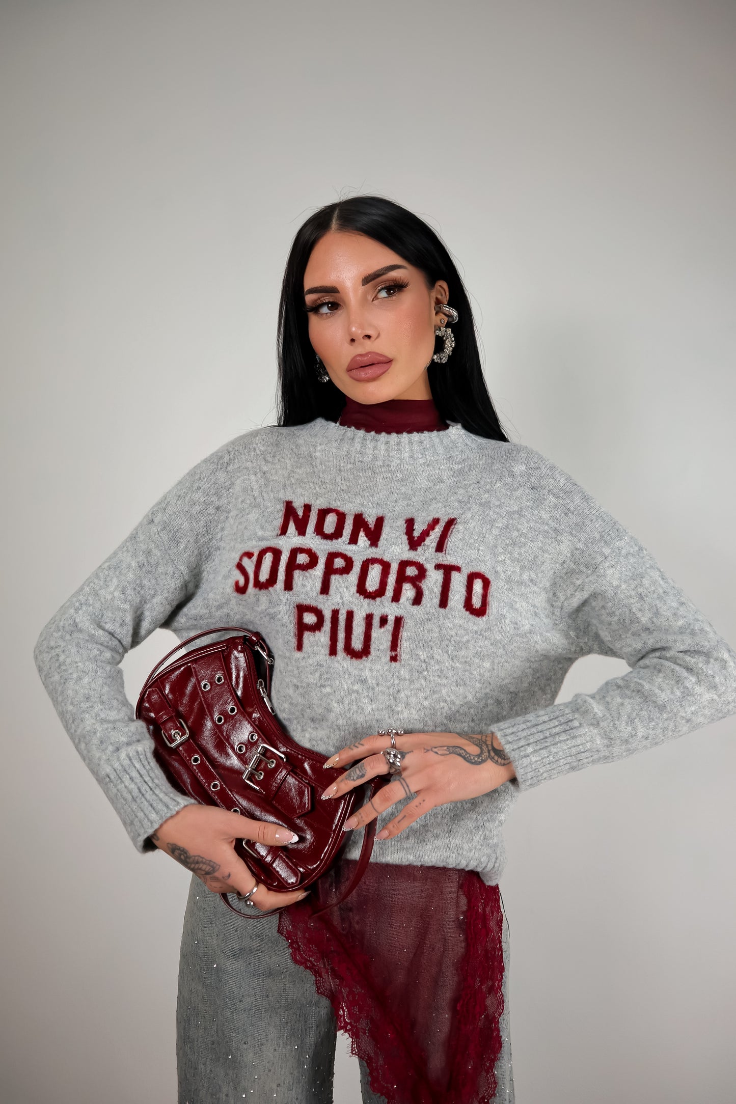 Maglione NVSP - Grigio