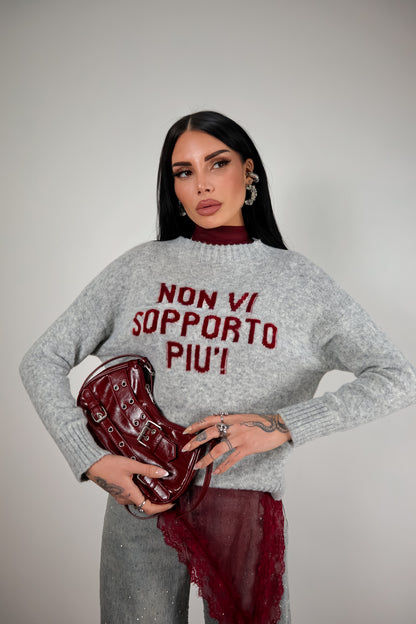 Maglione NVSP - Grigio
