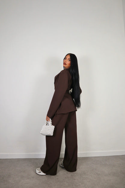 Tailleur Nadia - Marrone