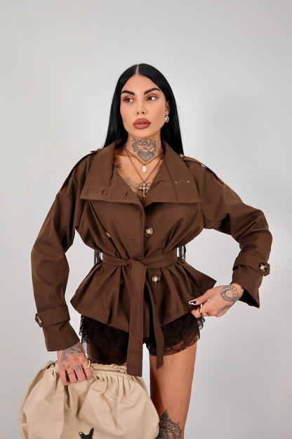 Trench Brooklyn - Marrone