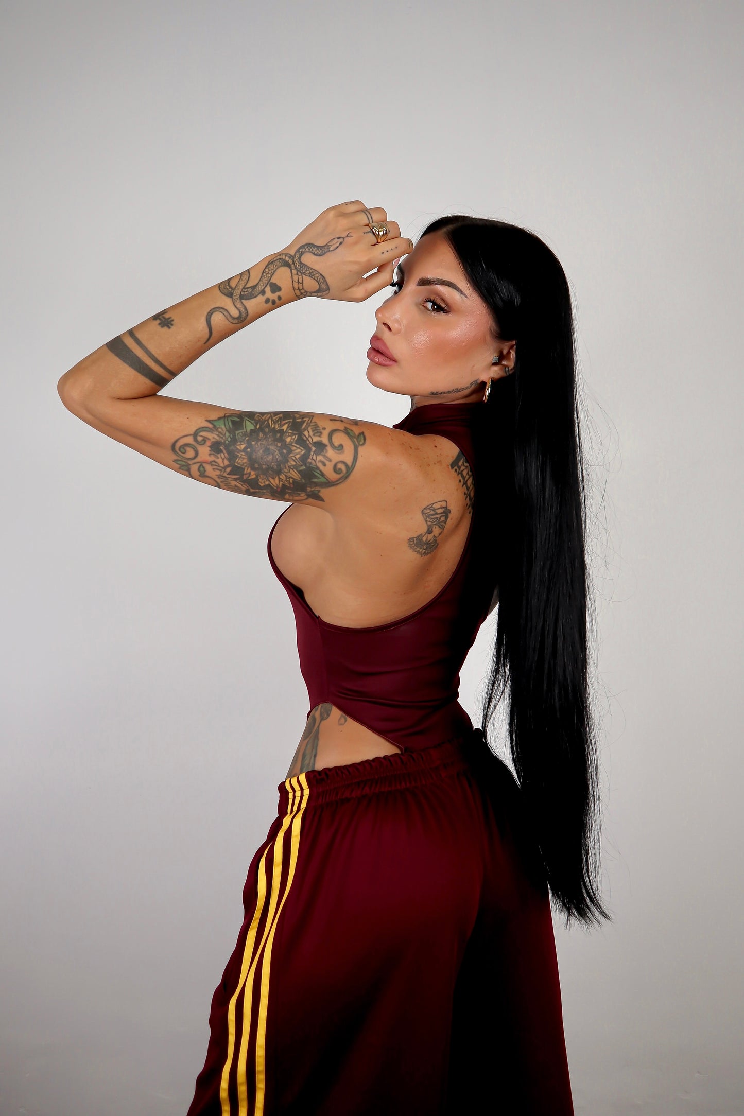 Pantalone Adi - Bordeaux