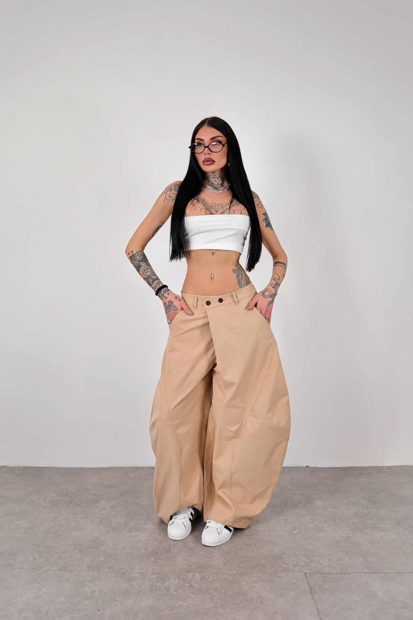 Pantalone balloon Noah - Beige