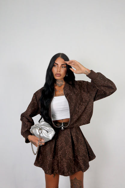Completo Magda - Marrone