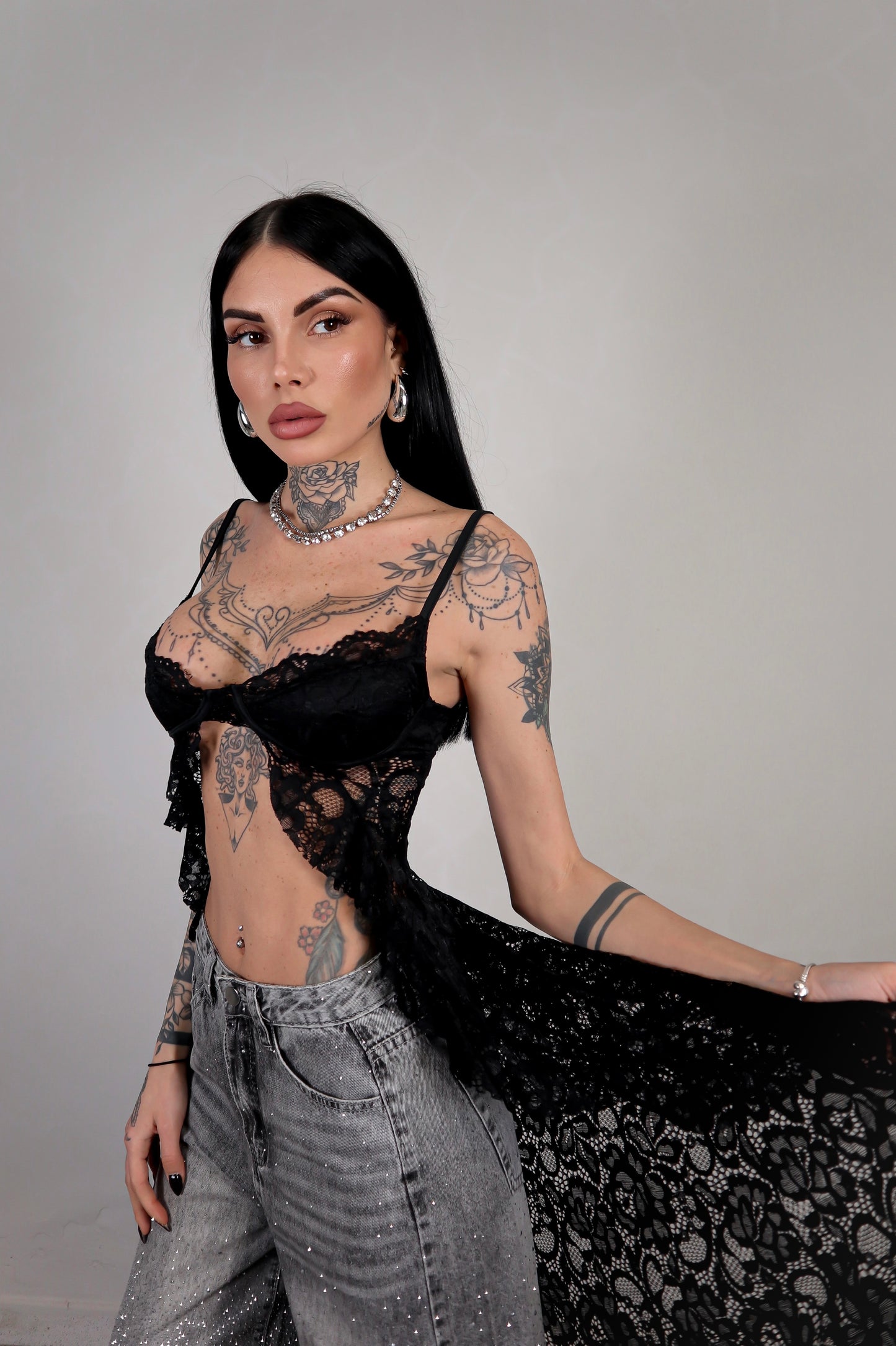 Top Bralette Zoe - Nero