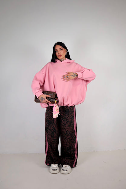 Felpa Extra Over - Rosa