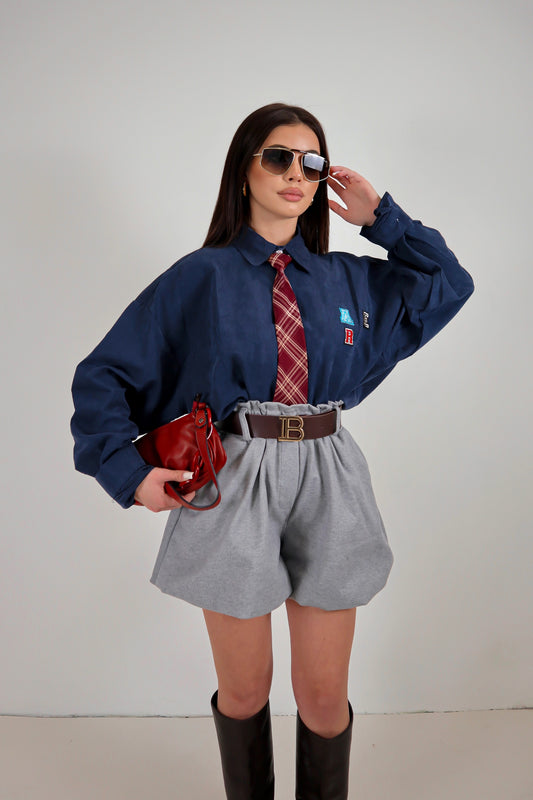 Shorts Balloon Gwenda - Grigio