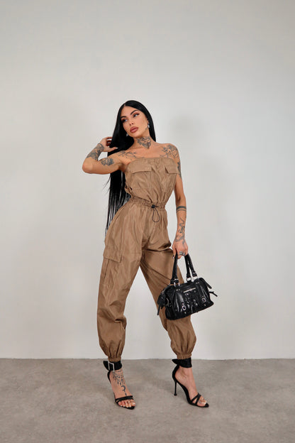 Tuta intera Dakota - Beige